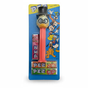 Scrooge McDuck 1999 Pez Dispenser Carded - Disney  - NIB